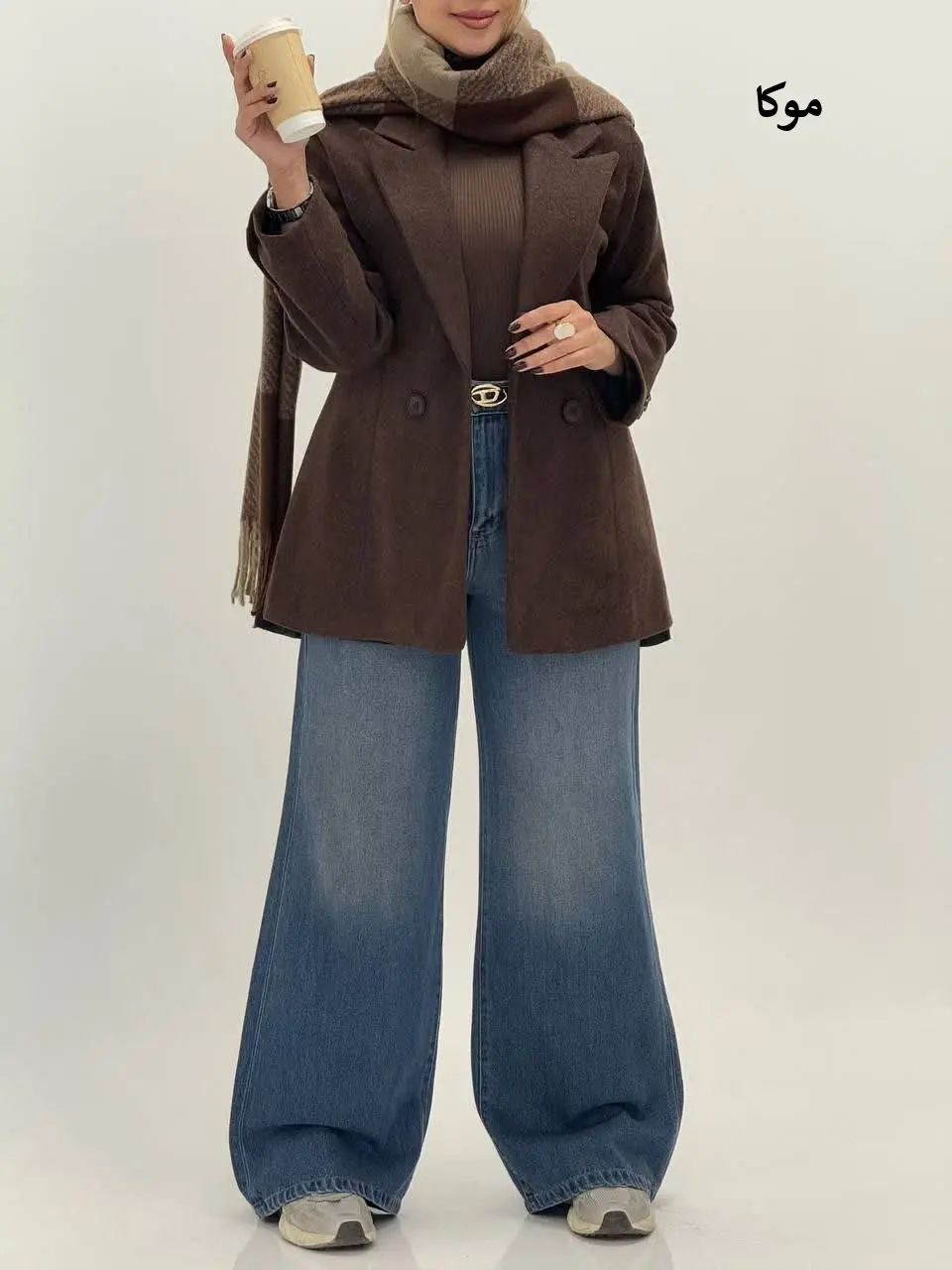 3596-پالتو فوتر ماهک